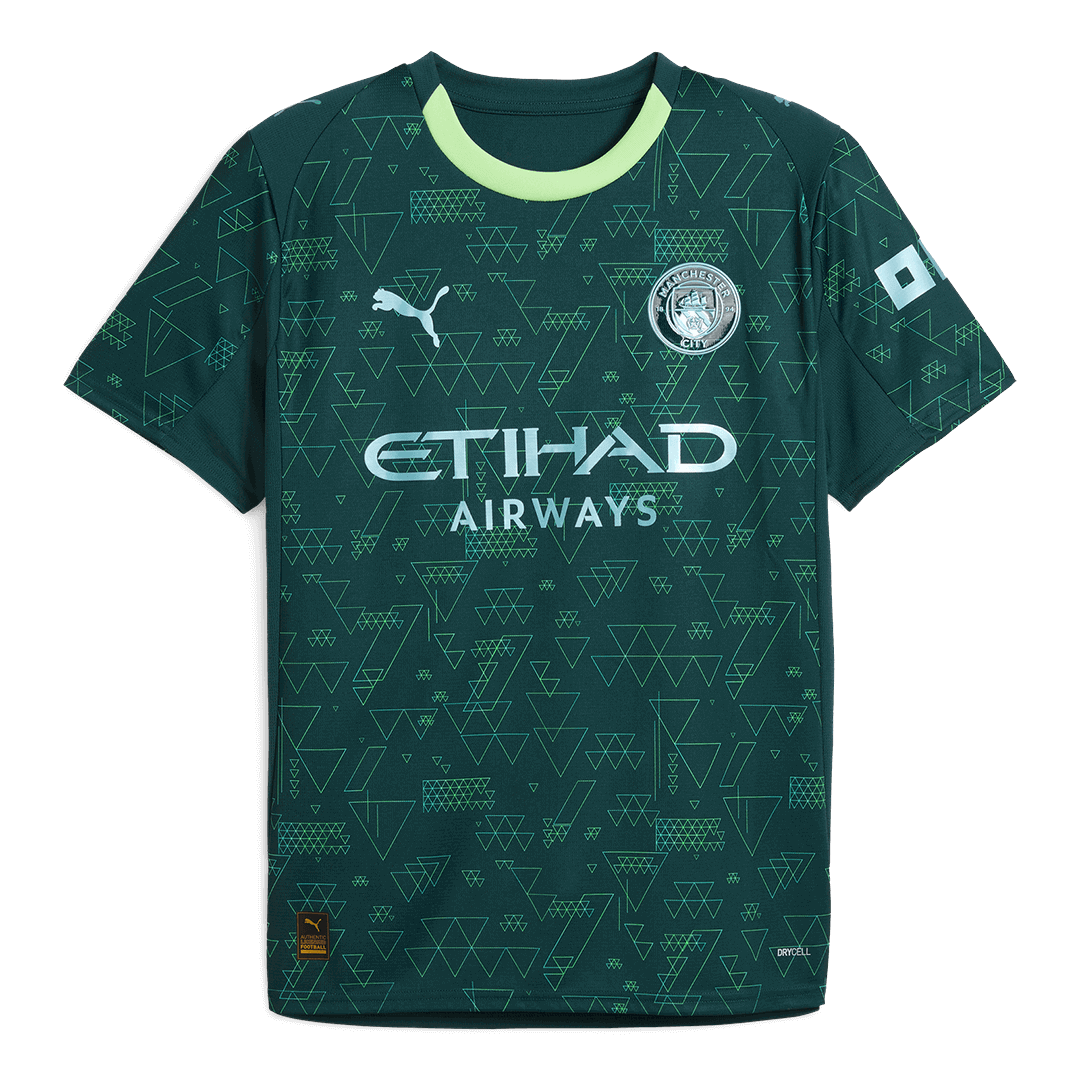 Manchester City Fourth Maillot 2025/26 Vert
