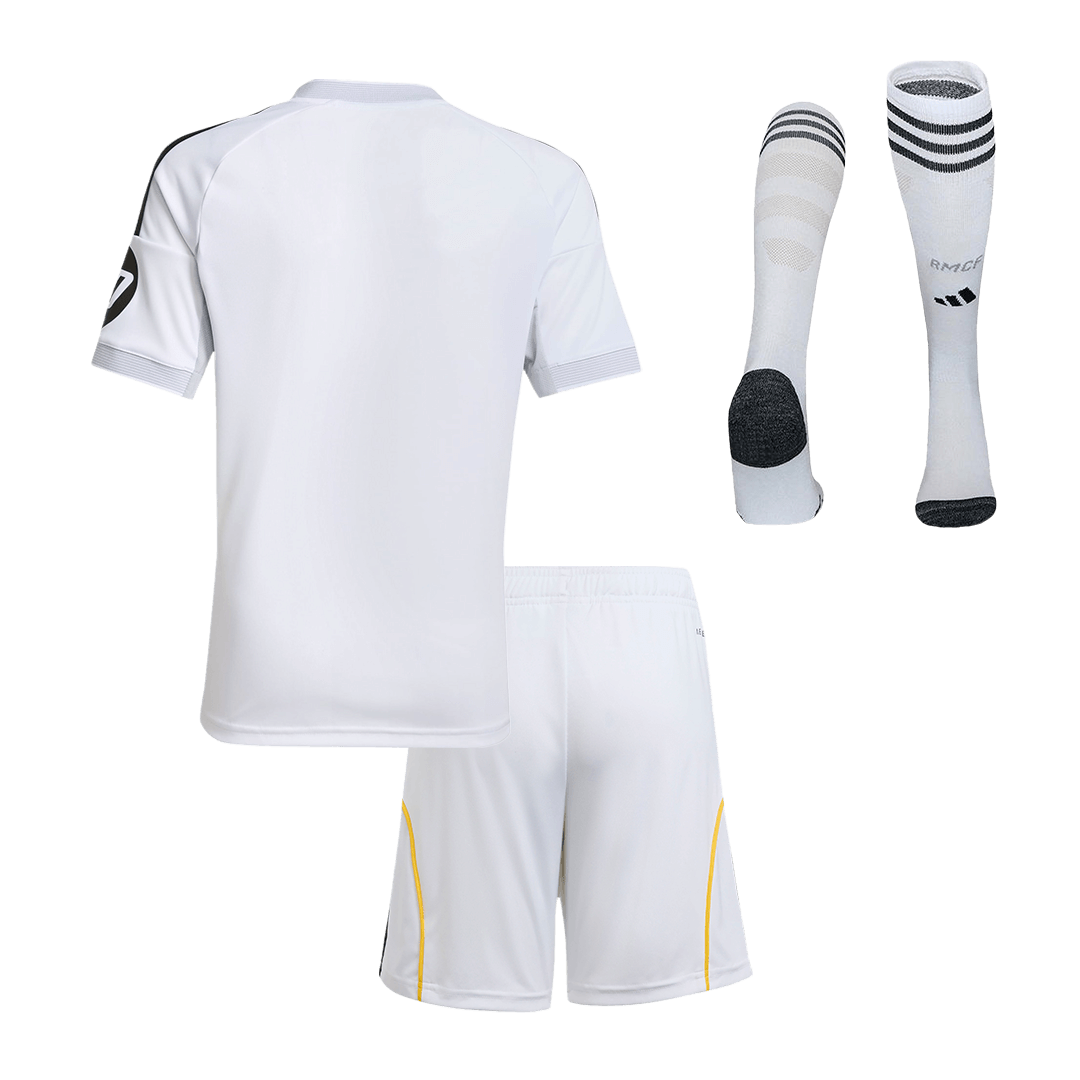 Real Madrid Thuis Thuisshirt Kit 2025/26 Kind Wit