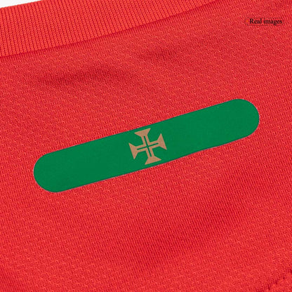 Retro Portugal Domicile Maillot 2010 Rouge