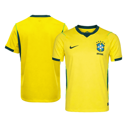 Brésil Domicile Maillot - Coupe du Monde 2026 Jaune Grande Taille