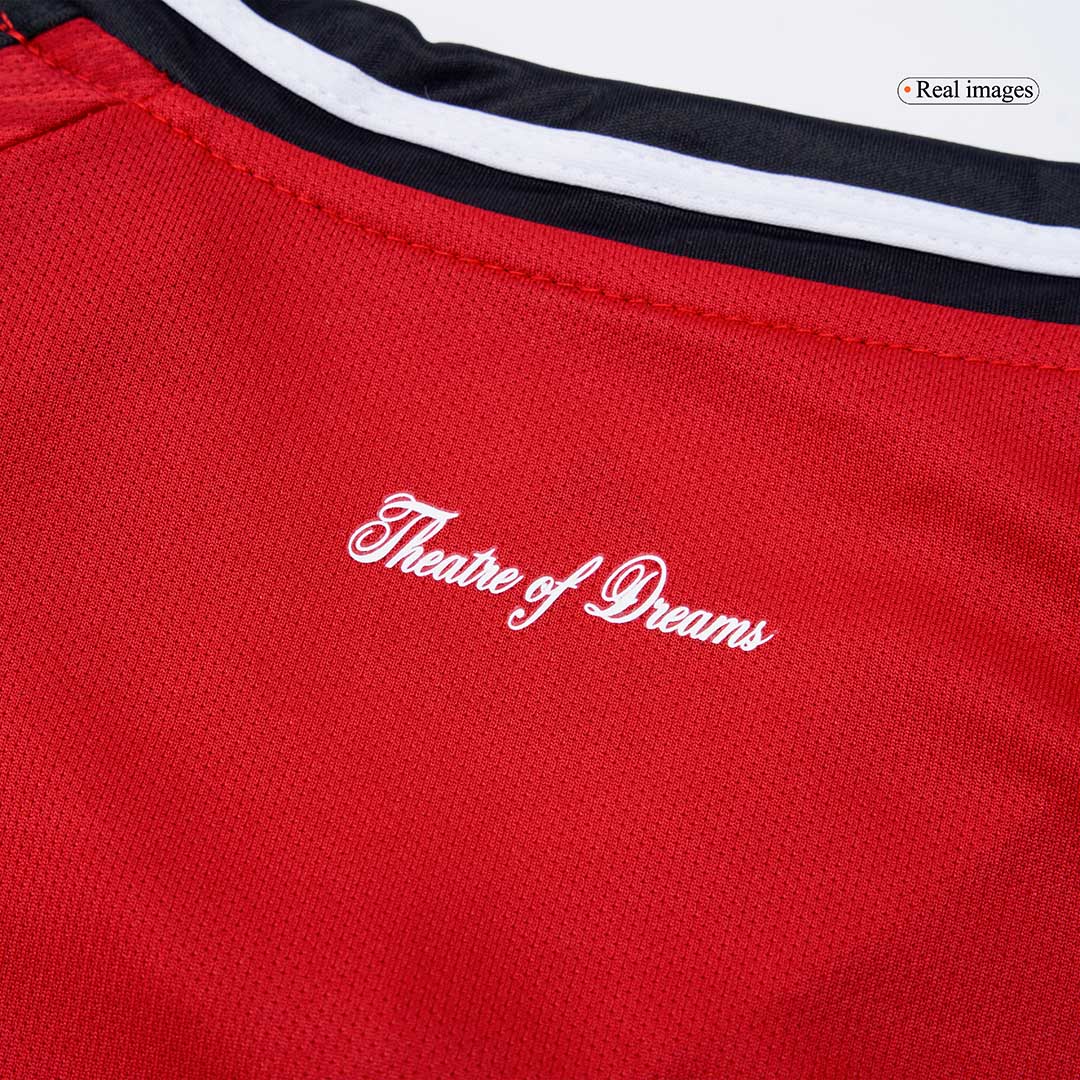 Manchester United Thuisshirt Kit 2025/26 Kinderen Rood
