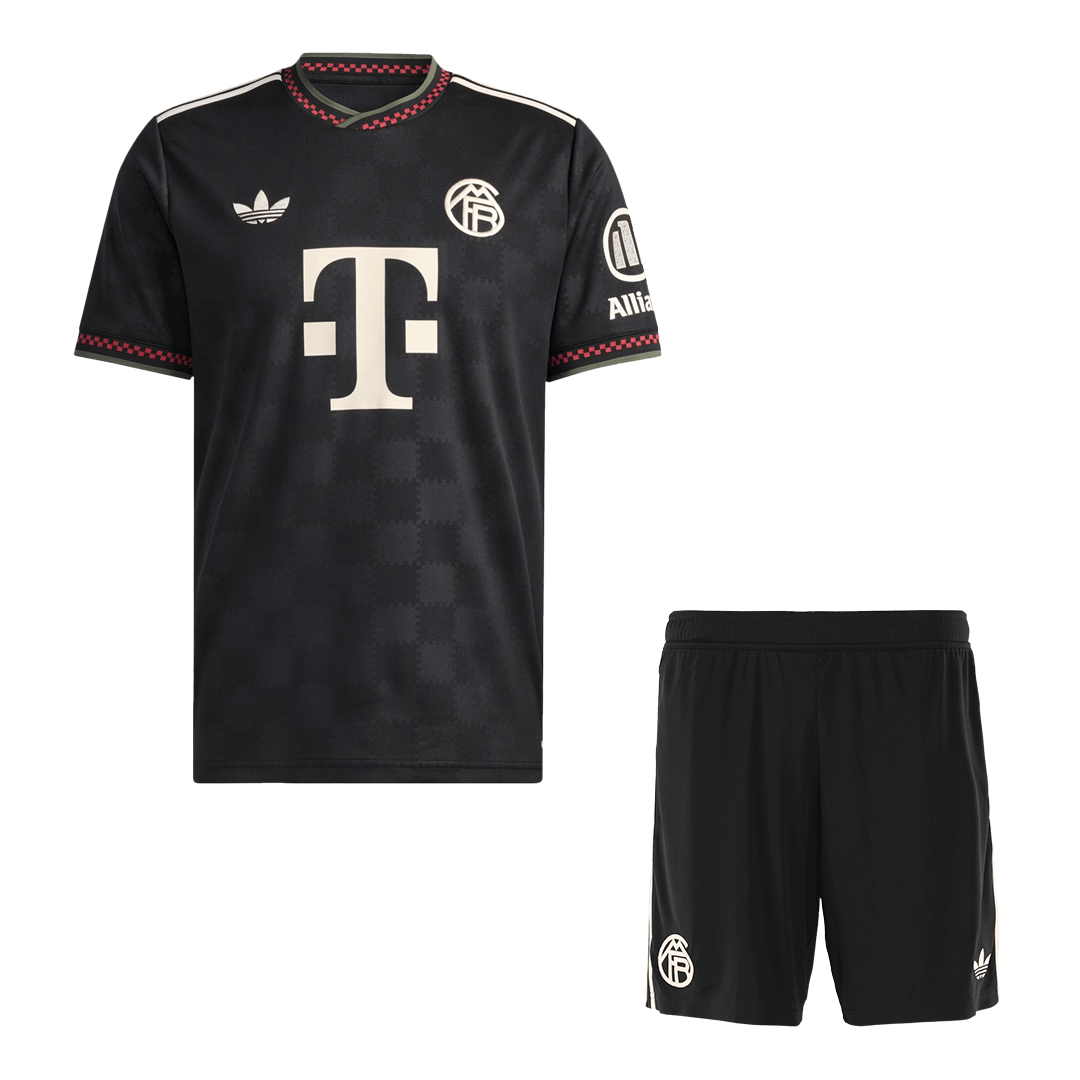 Munich Third Maillot Kit 2025/26 Noir