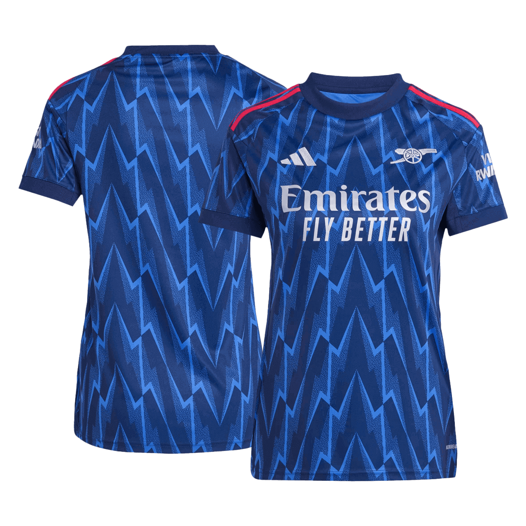 Femme Arsenal Extérieur Maillot 2025/26 Bleu