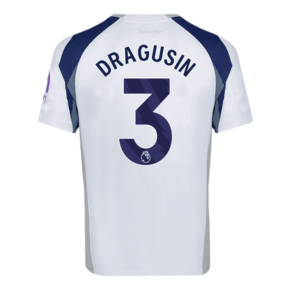 DRAGUSIN #3 Tottenham Hotspur Thuisshirt 2025/26 Wit