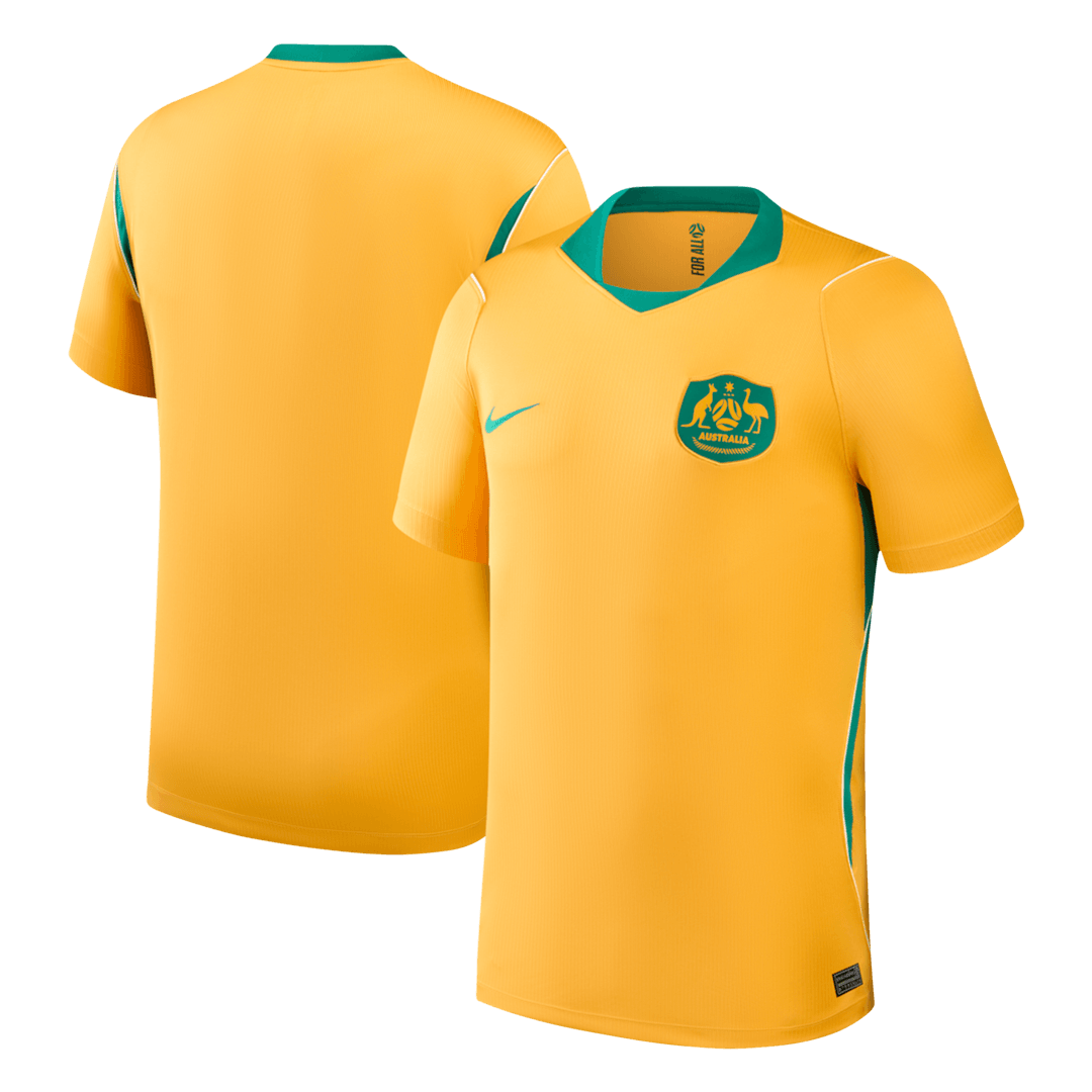 Australie Domicile Maillot - Coupe du Monde 2026 Jaune