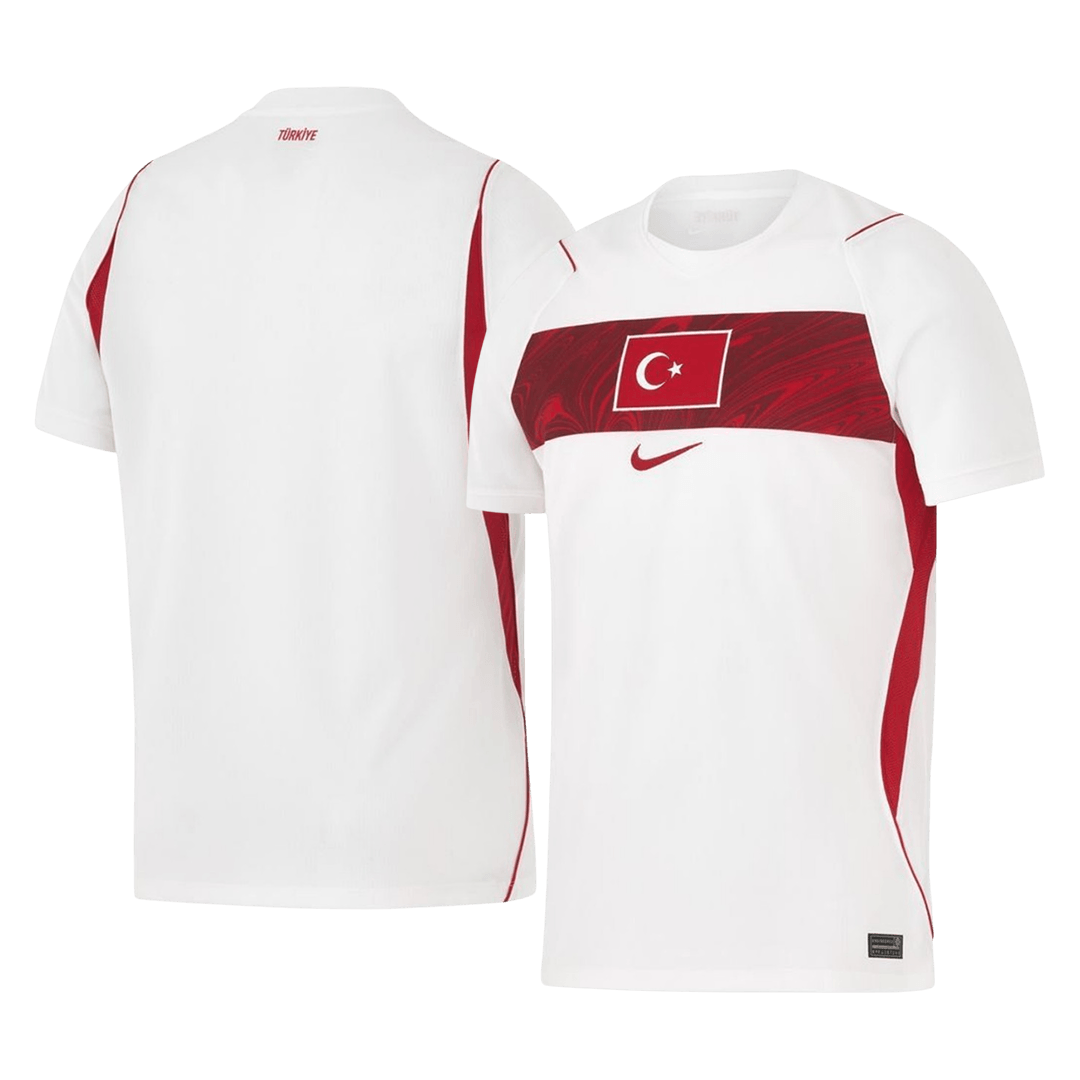 Turquie Extérieur Maillot - Coupe du Monde 2026 Blanc Grande Taille