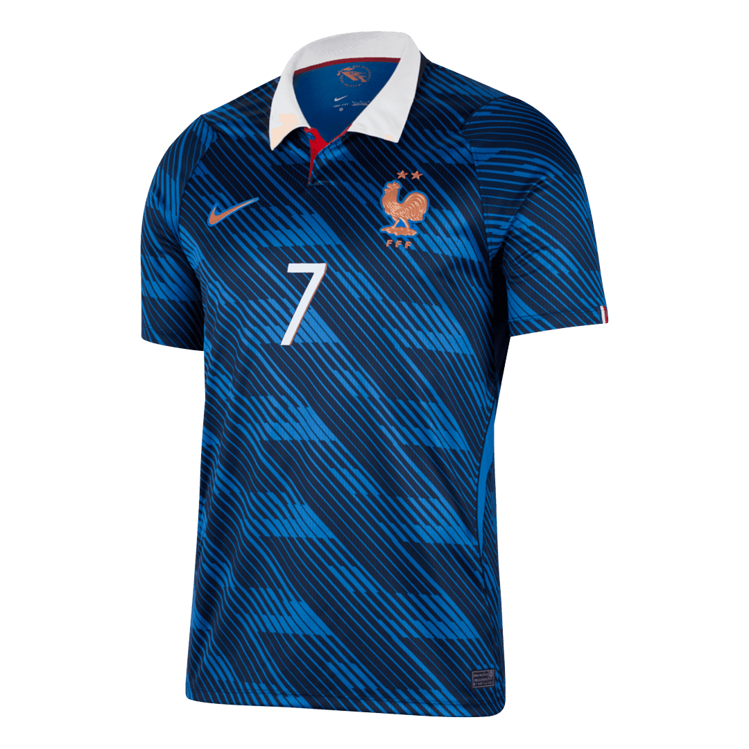 DEMBELE #7 Domicile Maillot - Coupe du Monde 2026 Bleu