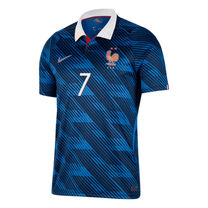 DEMBELE #7 Domicile Maillot - Coupe du Monde 2026 Bleu