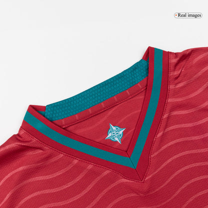 B.FERNANDES #8 Portugal Domicile Maillot - Coupe du Monde 2026 Rouge