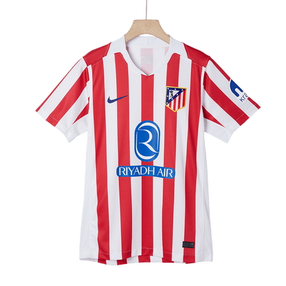 GRIEZMANN #7 Atlético Thuisshirt 2025/26 Rood-Wit
