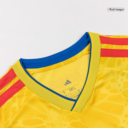 Colombie Domicile Maillot Coupe du Monde 2026 Jaune Grande Taille