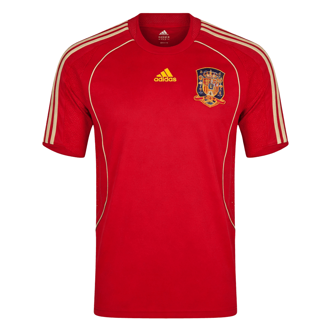 Retro Espagne Domicile Maillot 2008 Rouge