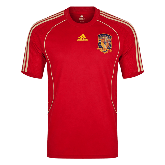 Retro Espagne Domicile Maillot 2008 Rouge