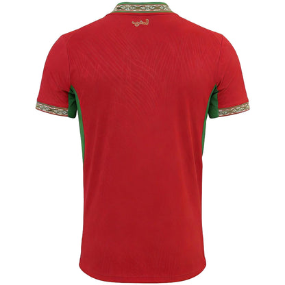 Maroc Domicile Maillot - Coupe du Monde 2026 Rouge Joueur