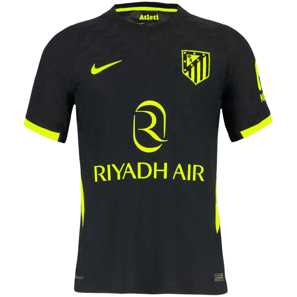 Atlético Extérieur Maillot 2026/27 Noir Joueur