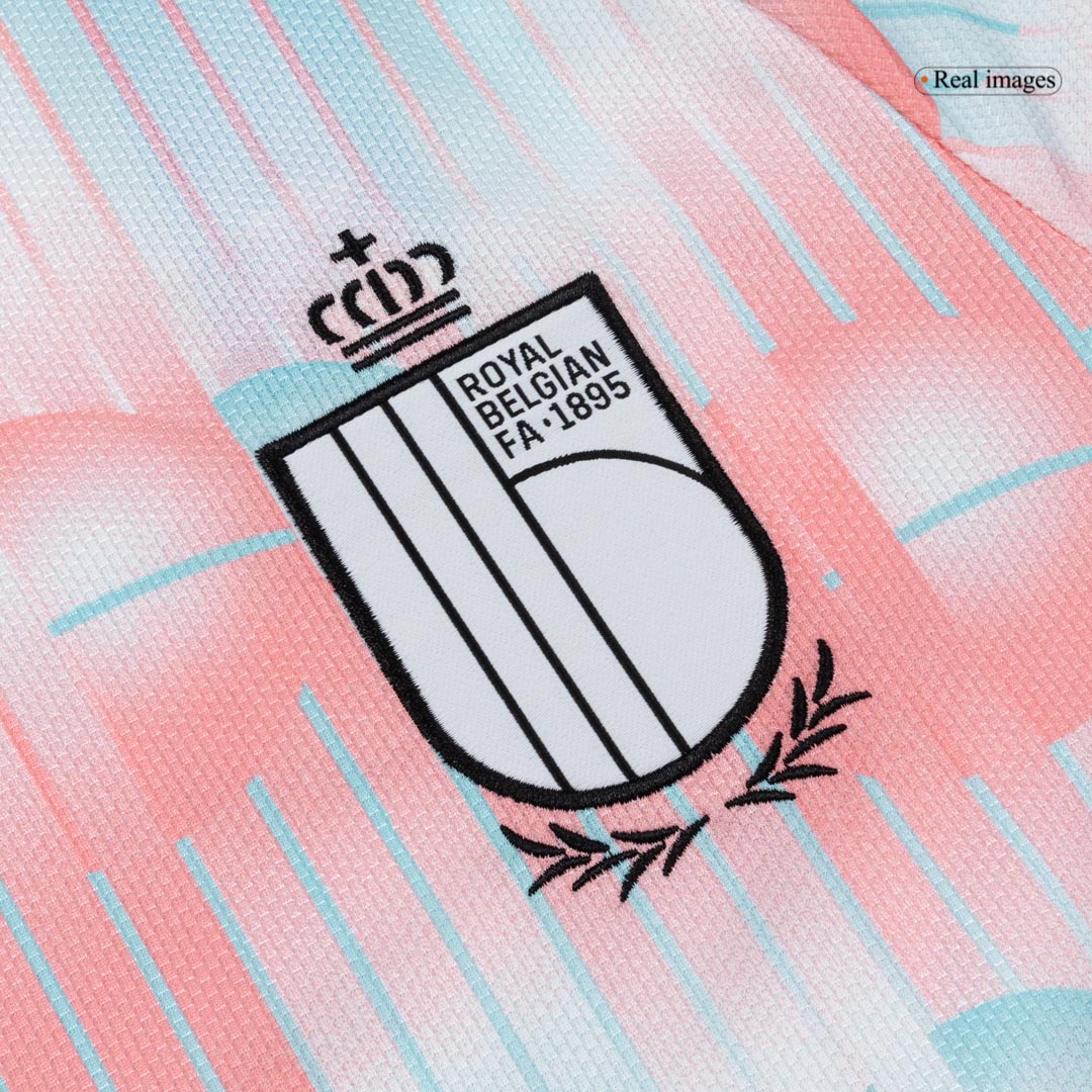 Belgique Extérieur Maillot - Coupe du Monde 2026 Blue&Pink
