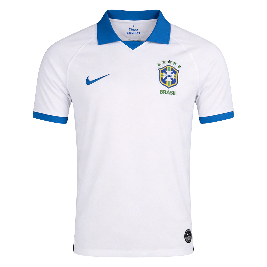 Retro Brésil Extérieur Maillot 2019 Blanc