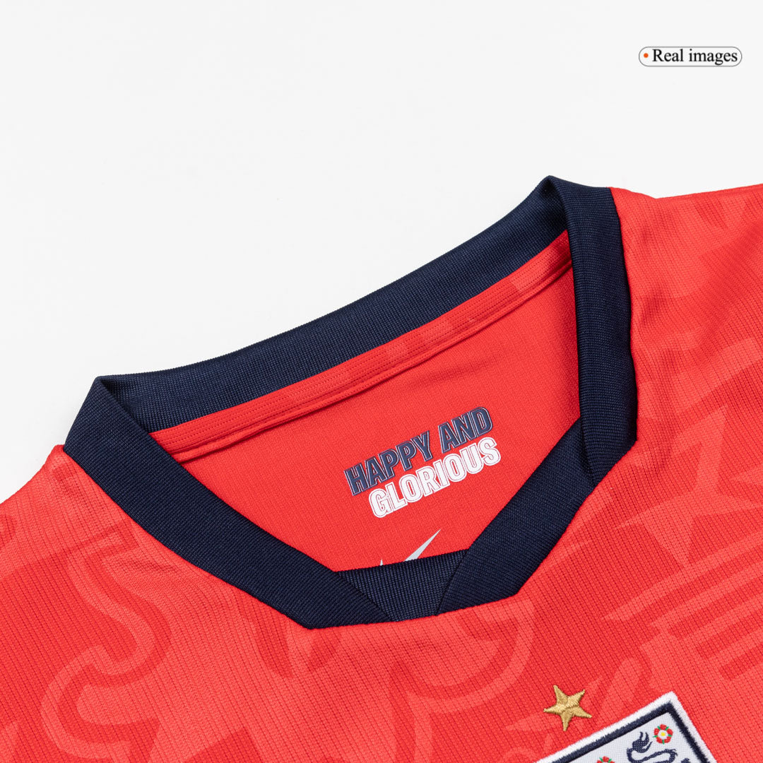 Angleterre Extérieur Maillot Kit - Coupe du Monde 2026 Enfant Rouge