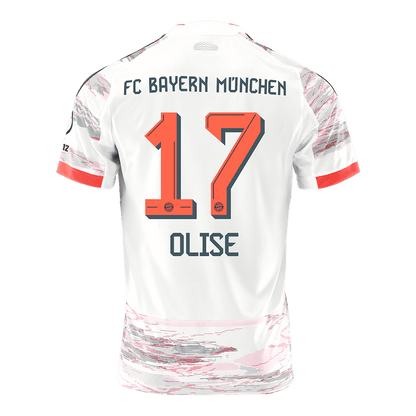 OLISE #17 Munich Extérieur Maillot 2025/26 Blanc