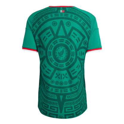 Mexique Domicile Maillot Coupe du Monde 2026 Vert Joueur Grande Taille