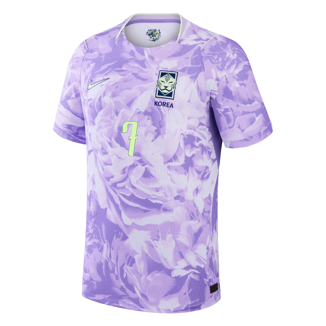 HEUNGMIN #7 Corée du Sud Extérieur Maillot - Coupe du Monde 2026 Violet Joueur
