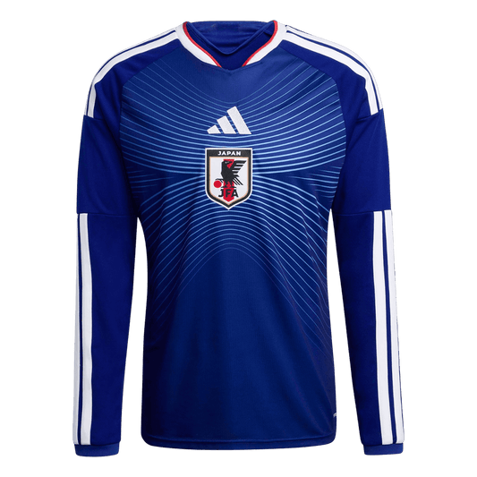 Japon Domicile Maillot Manches Longues - Coupe du Monde 2026 Bleu marine