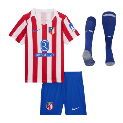 Atlético Domicile Maillot Kit 2025/26 Enfant Red&White