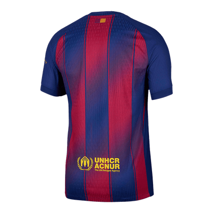 Barcelona Thuisshirt 2025/26 Rood&Blauw Speler