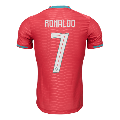 RONALDO #7 Portugal Thuisshirt - Wereldkampioenschap 2026 Rood Speler