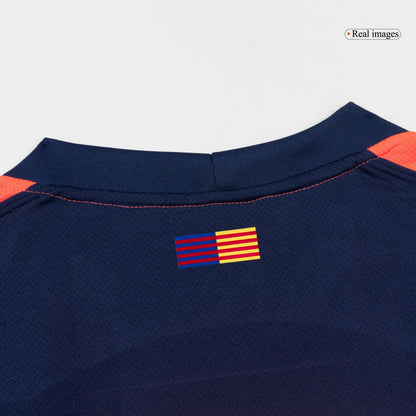 F.DE JONG #21 Barcelone Third Maillot 2025/26 Orange - UCL