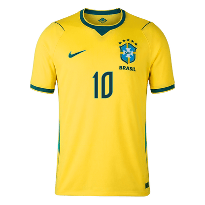 NEYMAR JR. #10 Brésil Domicile Maillot - Coupe du Monde 2026 Jaune