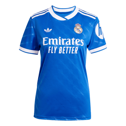 Femme Real Madrid Third Maillot 2025/26 Bleu