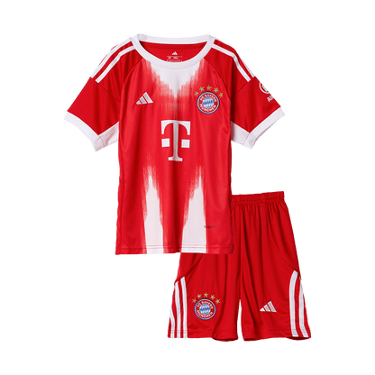 Munich Domicile Maillot Kit 2025/26 Enfant Rouge