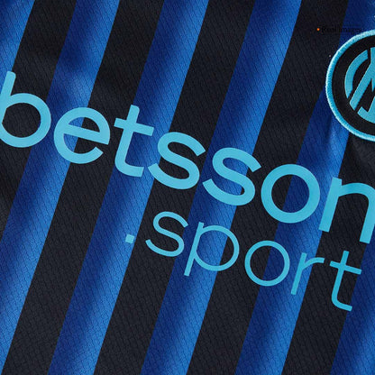 Inter Milan Domicile Maillot Kit 2025/26 Junior Blue&Black