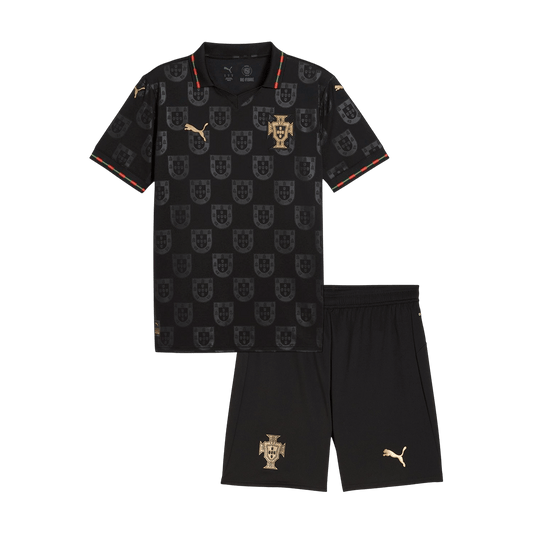 Portugal Maillot Kit - Coupe du Monde 2026 Noir