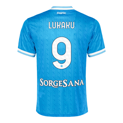 LUKAKU #9 Napoli Thuis Shirt 2025/26 Blauw