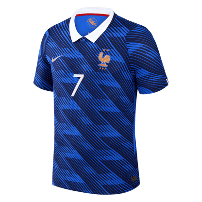 DEMBELE #7 Domicile Maillot - Coupe du Monde 2026 Bleu Joueur