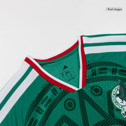 S.GIMENEZ #11 Mexique Domicile Maillot - Coupe du Monde 2026 Vert Joueur
