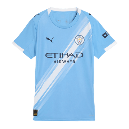 Dames Manchester City Thuisshirt 2025/26 Blauw