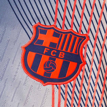 Barcelone Sweatshirt Kit 2025/26 Enfant Black&Orange