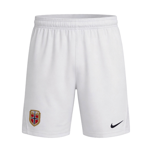 Norvège Domicile Short - Coupe du Monde 2026 Blanc