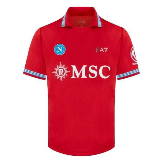 Naples Third Maillot 2026/27 Rouge