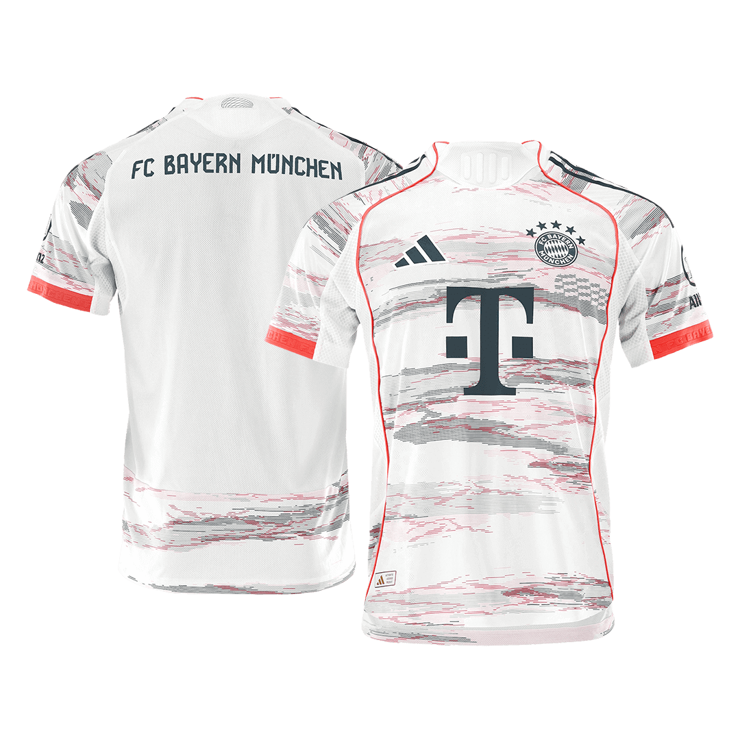 Munich Extérieur Maillot 2025/26 Blanc Joueur