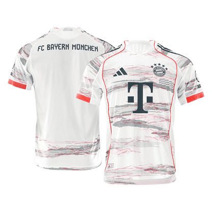Munich Extérieur Maillot 2025/26 Blanc Joueur