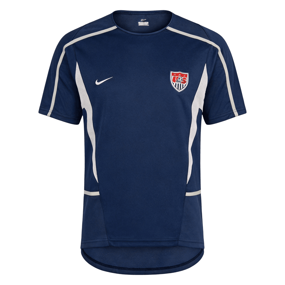 Retro États-Unis Extérieur Maillot 2002 Bleu marine