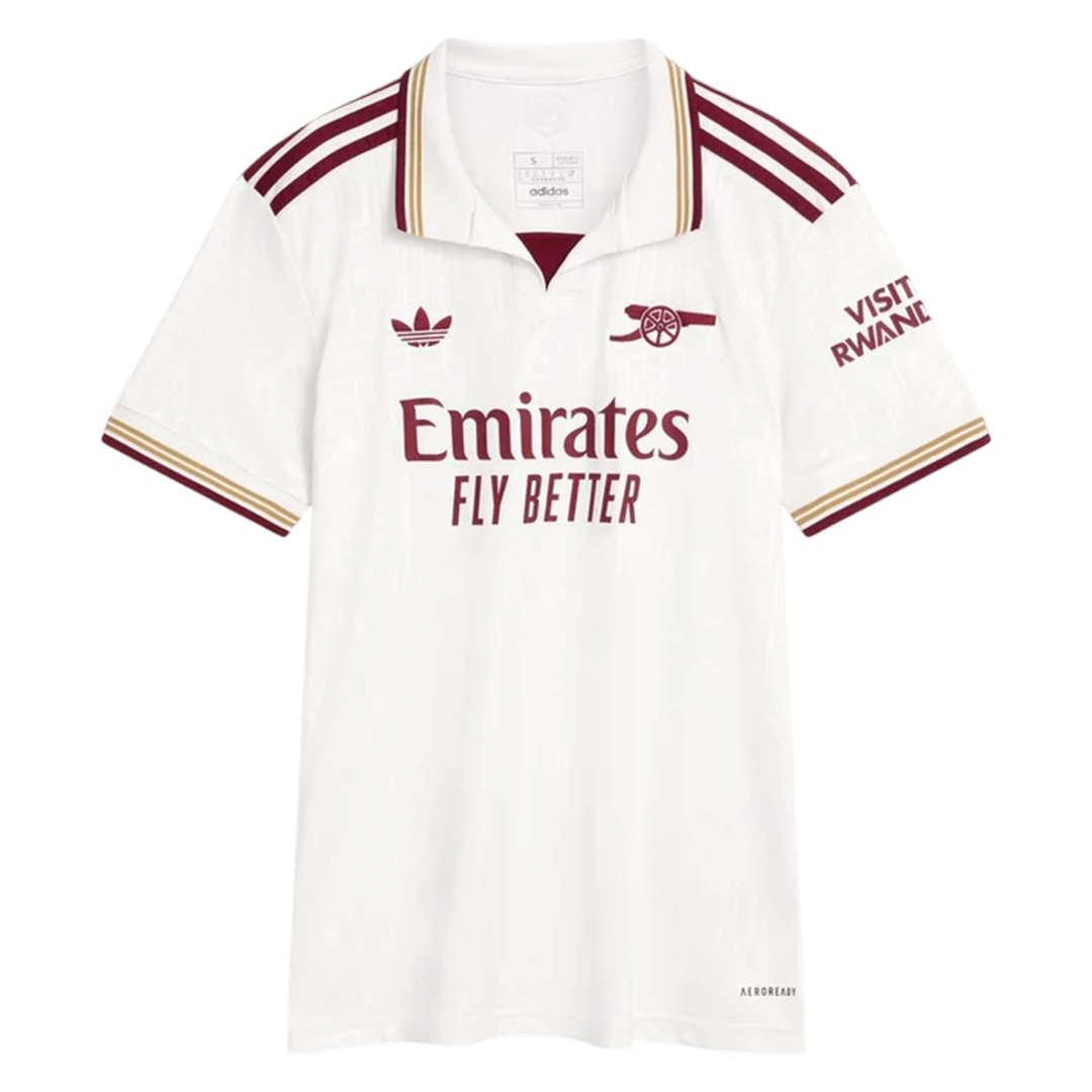 Femme Arsenal Third Maillot 2025/26 Blanc