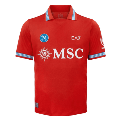 Naples Third Maillot 2026/27 Rouge Joueur