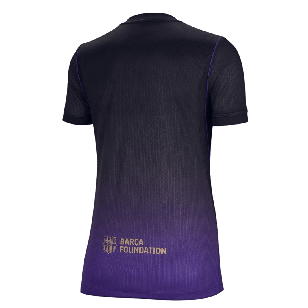 Femme Barcelone Extérieur Maillot 2026/27 Black/Purple