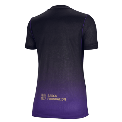 Femme Barcelone Extérieur Maillot 2026/27 Black/Purple