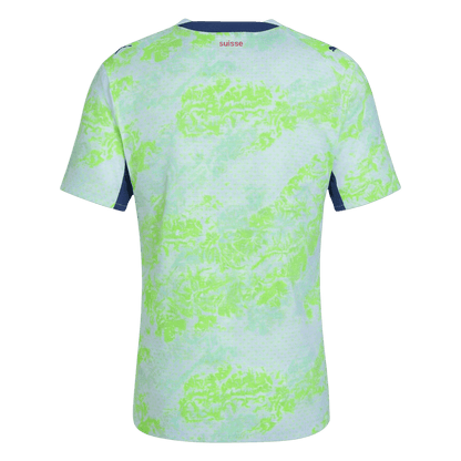 Suisse Extérieur Maillot - Coupe du Monde 2026 Vert Joueur